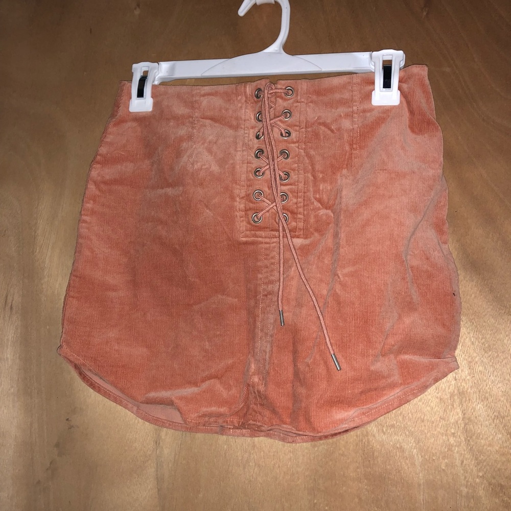Orange skirt